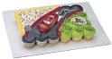 cars race cupcake cake